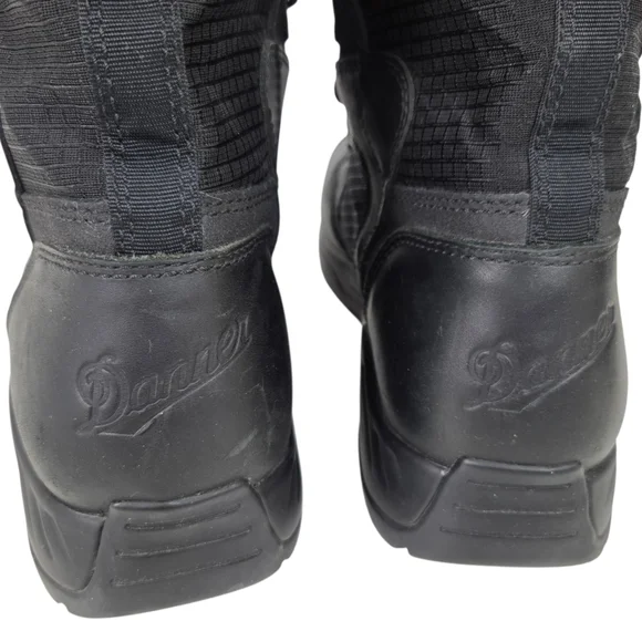 Danner Kinetic 8 Black Leather Botts Mens 11.5 Training And Patrol Work Boots